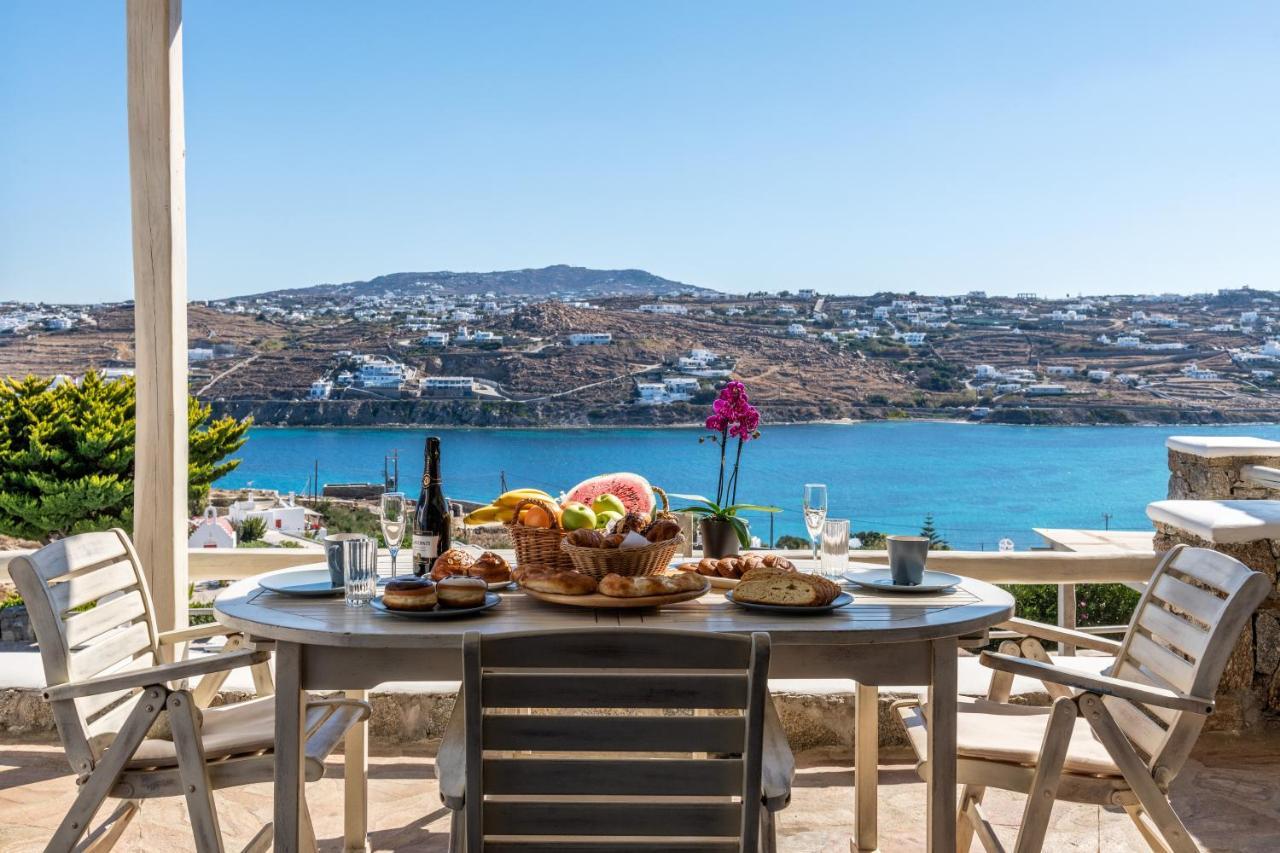 Yalos Mykonos Ornos Pouli Private Apartments W Shared Swimming Pool Mykonos Town Esterno foto
