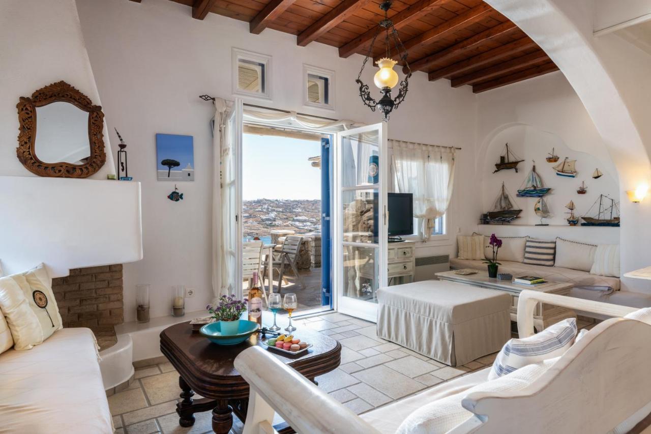 Yalos Mykonos Ornos Pouli Private Apartments W Shared Swimming Pool Mykonos Town Esterno foto