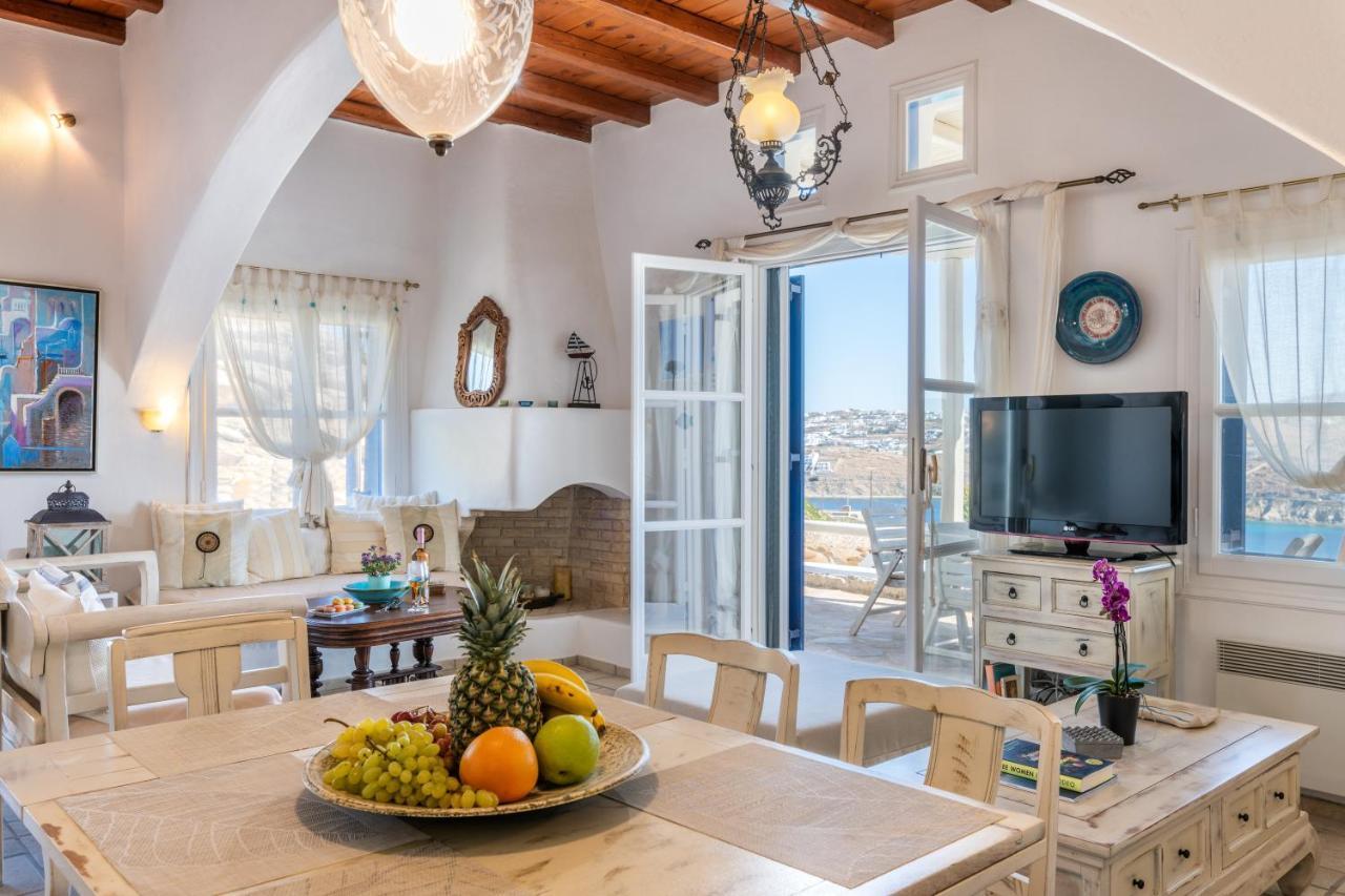 Yalos Mykonos Ornos Pouli Private Apartments W Shared Swimming Pool Mykonos Town Esterno foto