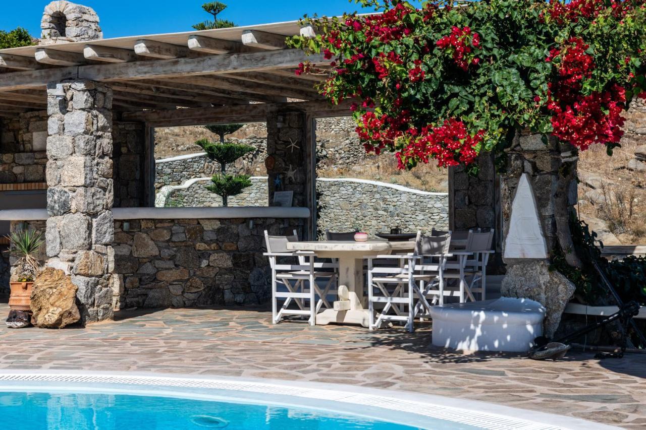 Yalos Mykonos Ornos Pouli Private Apartments W Shared Swimming Pool Mykonos Town Esterno foto