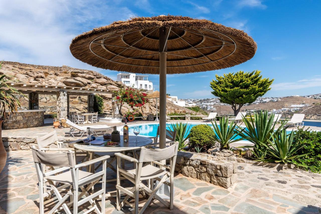 Yalos Mykonos Ornos Pouli Private Apartments W Shared Swimming Pool Mykonos Town Esterno foto