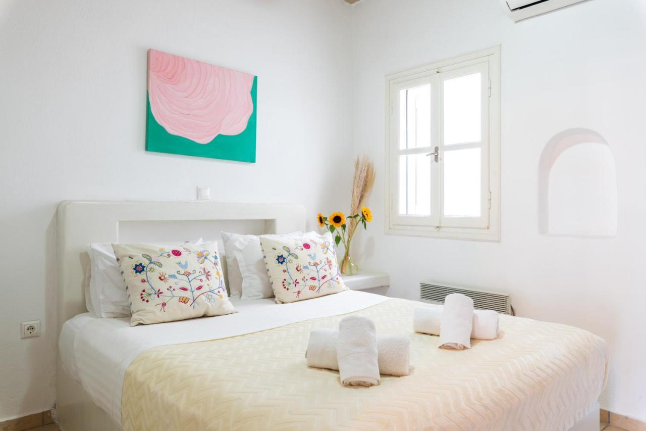 Yalos Mykonos Ornos Pouli Private Apartments W Shared Swimming Pool Mykonos Town Esterno foto