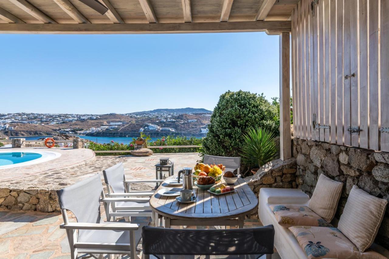 Yalos Mykonos Ornos Pouli Private Apartments W Shared Swimming Pool Mykonos Town Esterno foto