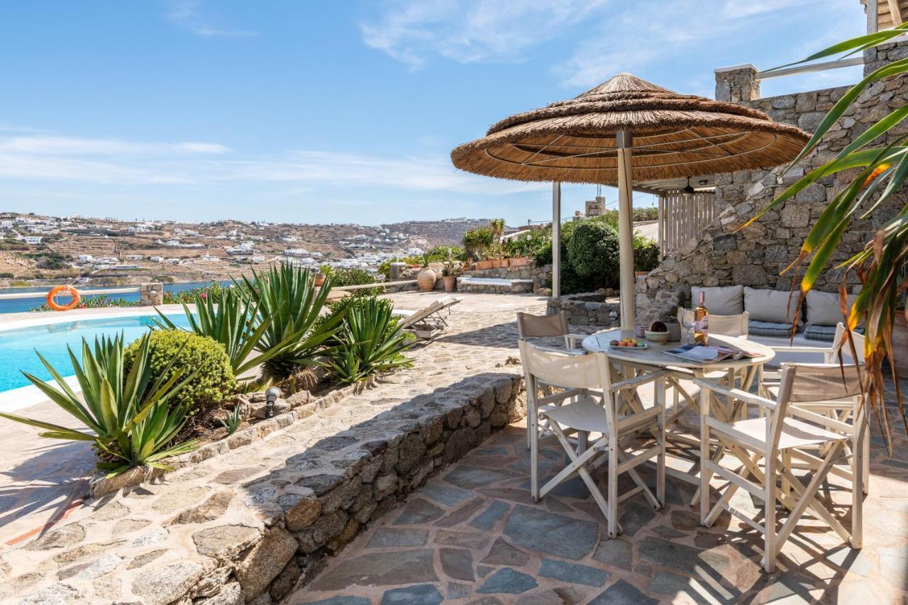 Yalos Mykonos Ornos Pouli Private Apartments W Shared Swimming Pool Mykonos Town Esterno foto