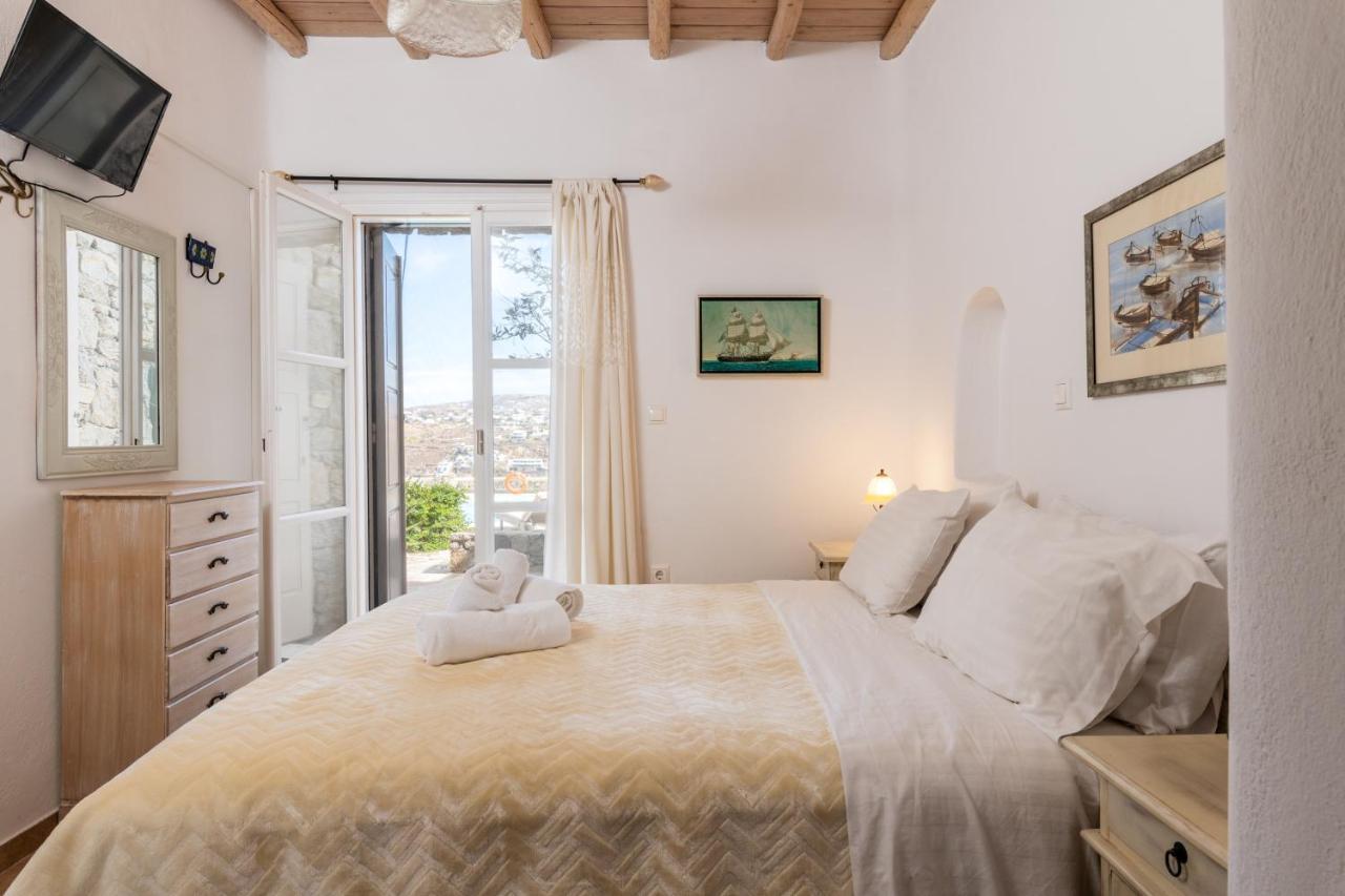Yalos Mykonos Ornos Pouli Private Apartments W Shared Swimming Pool Mykonos Town Esterno foto
