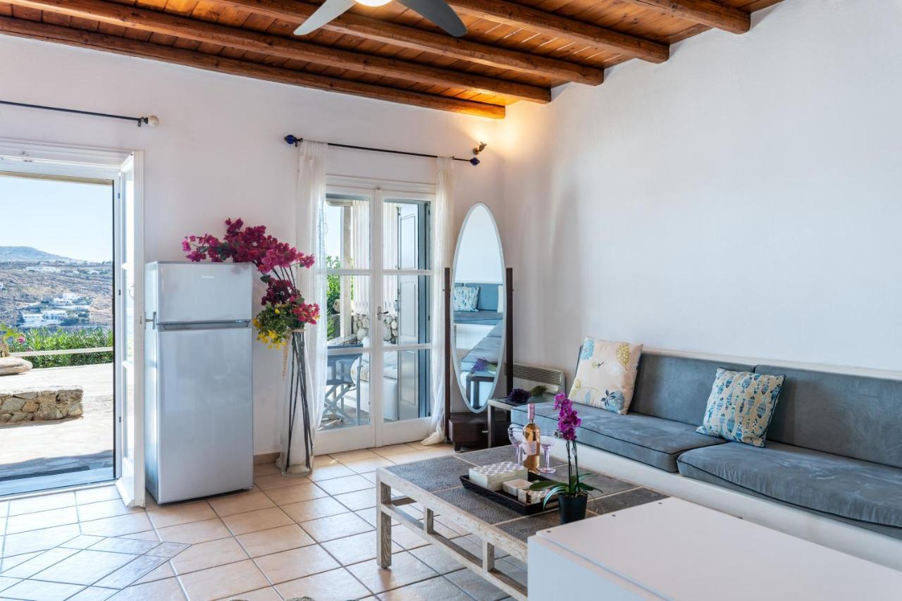 Yalos Mykonos Ornos Pouli Private Apartments W Shared Swimming Pool Mykonos Town Esterno foto