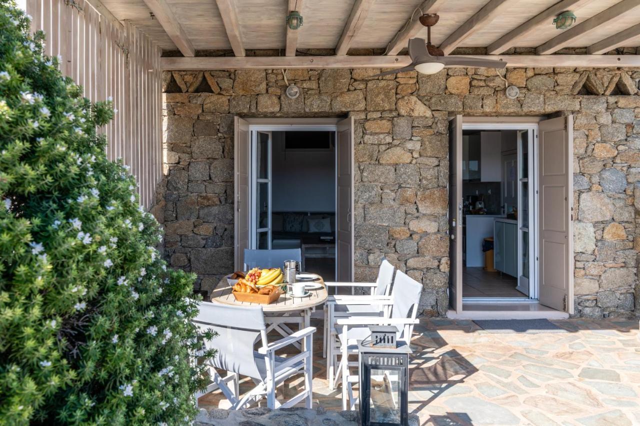 Yalos Mykonos Ornos Pouli Private Apartments W Shared Swimming Pool Mykonos Town Esterno foto