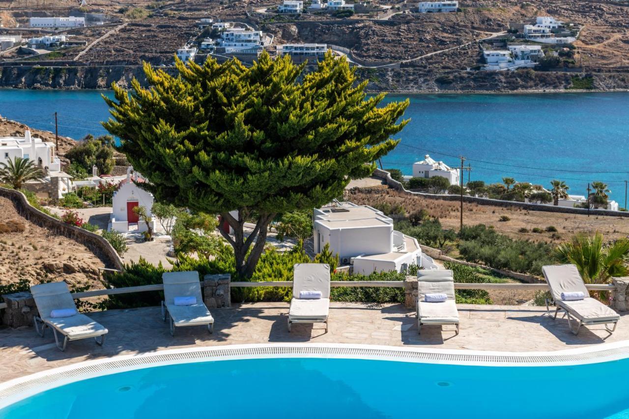 Yalos Mykonos Ornos Pouli Private Apartments W Shared Swimming Pool Mykonos Town Esterno foto