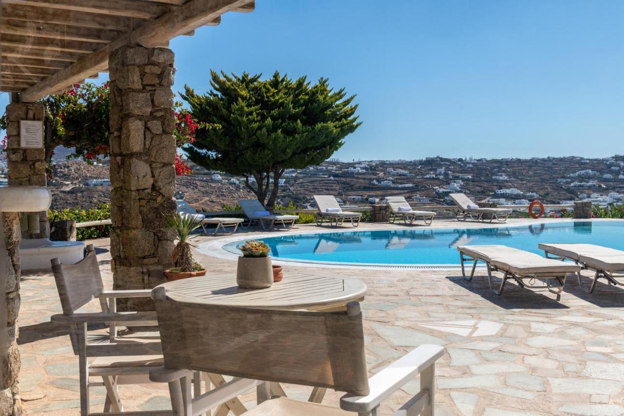Yalos Mykonos Ornos Pouli Private Apartments W Shared Swimming Pool Mykonos Town Esterno foto