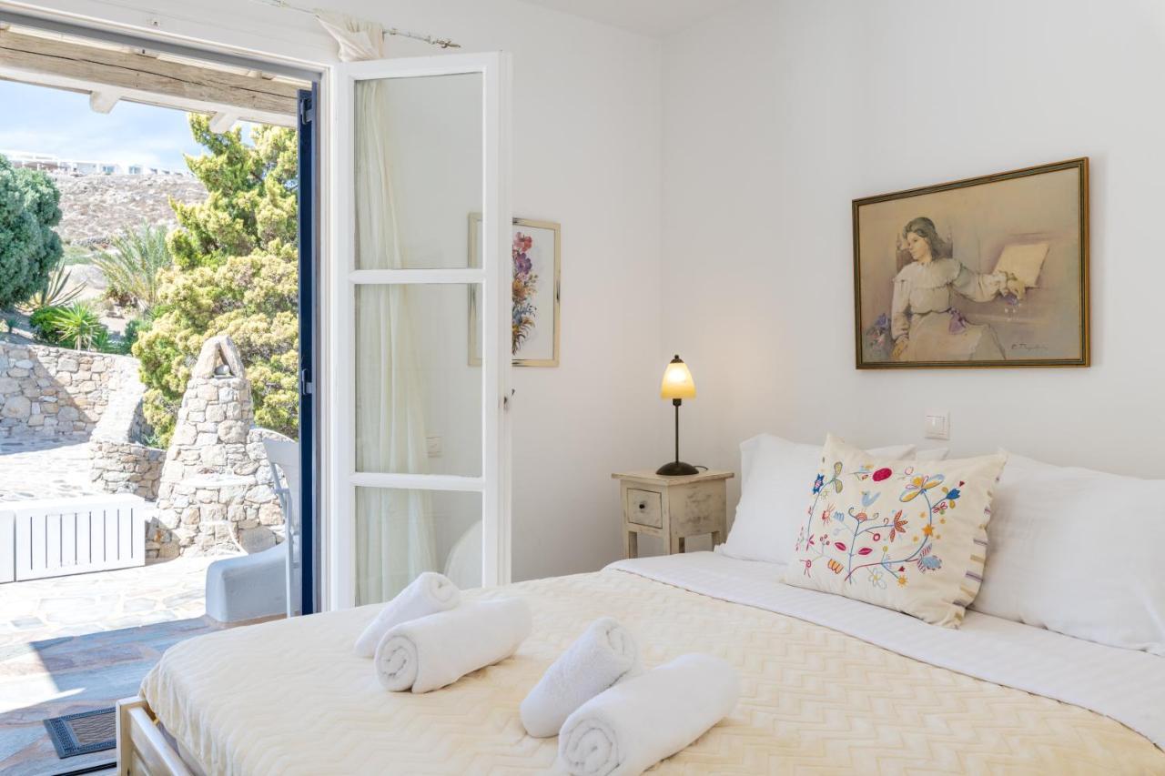 Yalos Mykonos Ornos Pouli Private Apartments W Shared Swimming Pool Mykonos Town Esterno foto