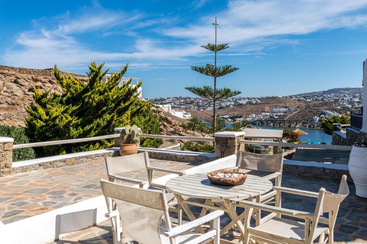 Yalos Mykonos Ornos Pouli Private Apartments W Shared Swimming Pool Mykonos Town Esterno foto