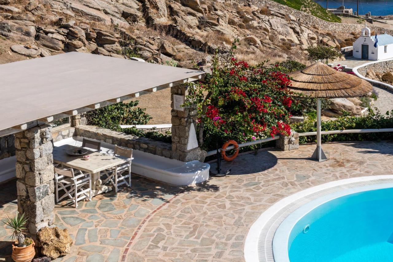 Yalos Mykonos Ornos Pouli Private Apartments W Shared Swimming Pool Mykonos Town Esterno foto