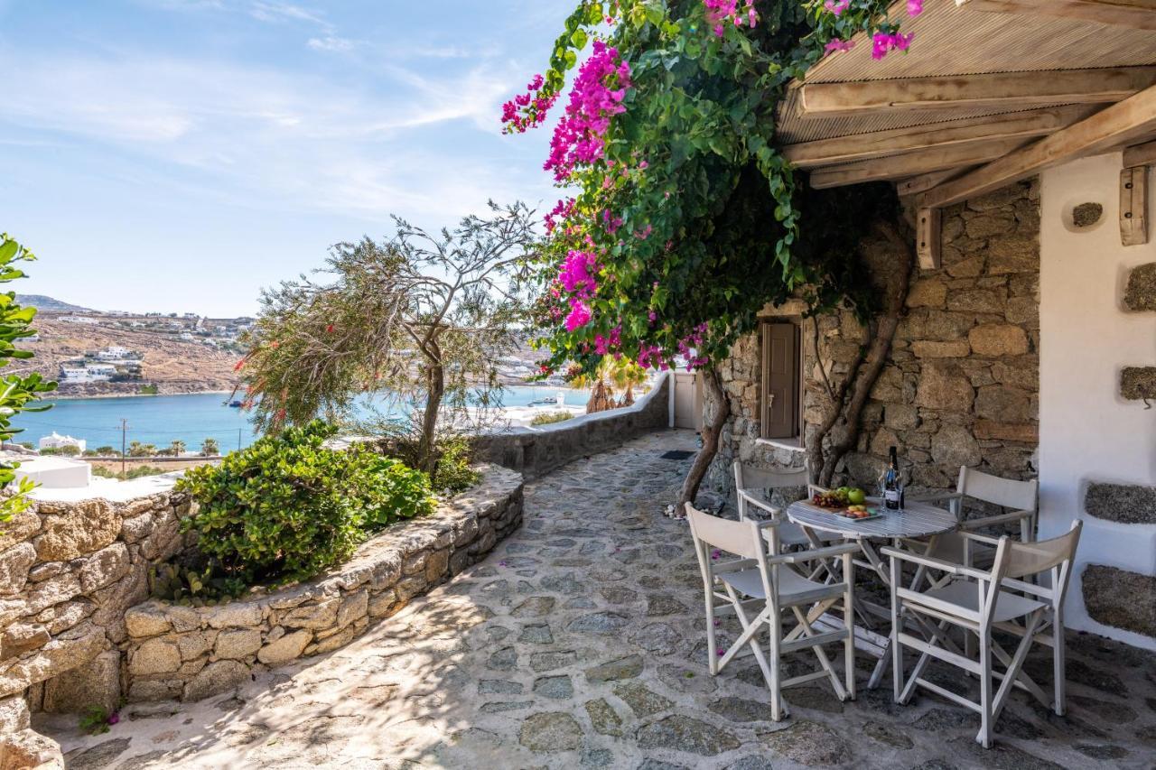 Yalos Mykonos Ornos Pouli Private Apartments W Shared Swimming Pool Mykonos Town Esterno foto